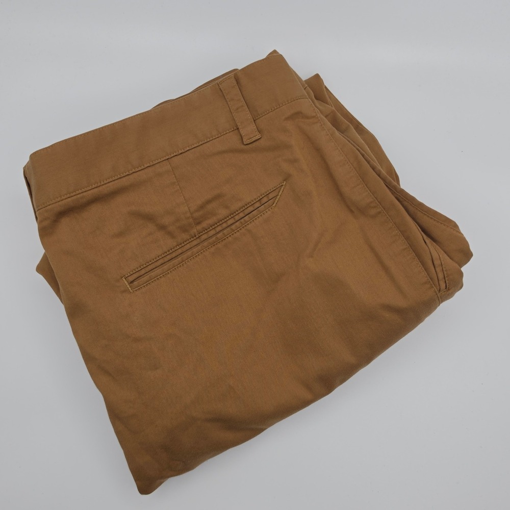 Nike Chino Pants Mens 36 Brown Excellent Tapered Golf Modern‎ Fit Dri-Fit